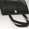 Salvatore Ferragamo Vintage Vara Bow Tote Lizard Embossed Leather