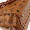 Secondhand MCM Visetos logogramme Handbag Canvas and