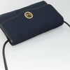 Christian Dior Vintage Trotter Flap Shoulder Bag Canvas