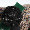 Chanel Camellia Flap Shoulder Bag Tweed