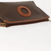 Secondhand Celine Circle Logo Macadam Pouch Canvas and