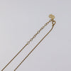 Secondhand Christian Dior CD Pendant Necklace Gold-plated