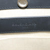 Balenciaga Navy Pochette Canvas and Leather