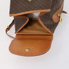 Celine Vintage Macadam Backpack Canvas and Leather