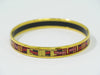 Secondhand Hermes Enamel Bracelet Metal and