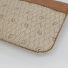 Secondhand Christian Dior Vintage Honeycomb Zip Pouch Canvas and