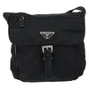Prada Buckle Messenger Bag Tessuto