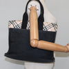 Secondhand Burberry Nova Check Tote canvas check pattern