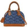 Louis Vuitton Alma Handbag Malletage Denim with Monogram Leather