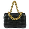 Bottega Veneta Cassette Chain Crossbody Bag Padded Maxi Intrecciato Leather