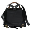 Gucci Vintage Bamboo Backpack Suede