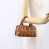 Secondhand MCM Visetos Handbag Canvas and