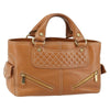 Secondhand Celine Boogie Satchel Beige Leather Bags