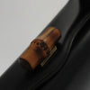 Gucci Vintage Convertible Bamboo Box Crossbody Bag Leather