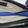 Balenciaga Navy Pochette Canvas and Leather