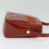 Salvatore Ferragamo Vala Shoulder Bag Patent Leather