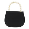 Secondhand Celine Handbag Black Satin Bags