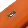Hermes Kelly Handbag Orange Swift with Palladium Hardware