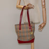 Secondhand Burberry Nova Check Tote canvas check pattern