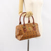 Secondhand MCM Visetos logogramme Handbag Canvas and