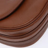 Secondhand Burberry Flap Messenger Brown Leather Bags