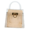 Secondhand Salvatore Ferragamo Gancini Convertible Top Handle Bag