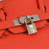 Secondhand Hermes Birkin Handbag Pink Clemence with Palladium Hardware