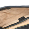 Gucci GG Marmont Flap Bag Diagonal Quilted GG Canvas with Leather
