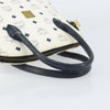 MCM Visetos Handbag Canvas and Leather