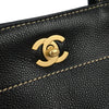 Chanel Vintage CC Turnlock Convertible Tote Caviar