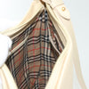 Secondhand Burberry Shoulder Bag Beige Leather Bags