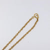 Chanel Flap Bag Pendant Necklace Metal