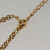 Secondhand Christian Dior CD Pendant Necklace Gold-plated