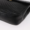 Bally Vintage Chain Shoulder Bag Quilted Leather