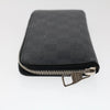 Secondhand Louis Vuitton Zippy wallet vertical Damier Graphite