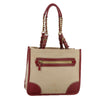 Secondhand Prada Vintage Tote Beige Canvas Accessories