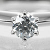 Tiffany & Co. Tiffany Setting Solitaire Ring Platinum with RBC Diamond I/VS1