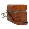 Secondhand Chanel Rubiks Cube Wristlet Quilted Patent