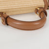 Salvatore Ferragamo Sofia Satchel Raffia with Leather
