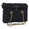 Prada Chain Shoulder Bag Tessuto