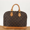 Louis Vuitton Alma Handbag Monogram Canvas