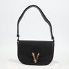 Versace Virtus Flap Messenger Bag Leather