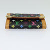 Secondhand Louis Vuitton Porte-Monnaie Plat Coin Purse Monogram Multicolor