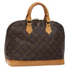 Louis Vuitton Alma Handbag Monogram Canvas