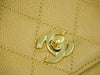 Secondhand Chanel Coco Top Handle Bag Quilted Caviar