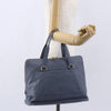 Secondhand Loewe Anagram handbag Blue Leather Bags