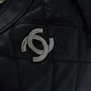 Secondhand Chanel Vintage CC Zip Around Bowler Bag Quilted Caviar