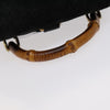Gucci Vintage Bamboo Backpack Suede