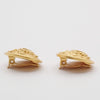 Chanel Vintage CC Round Button Clip-On Earrings Metal