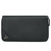 Secondhand Prada Zip Around Tab Wallet Saffiano
